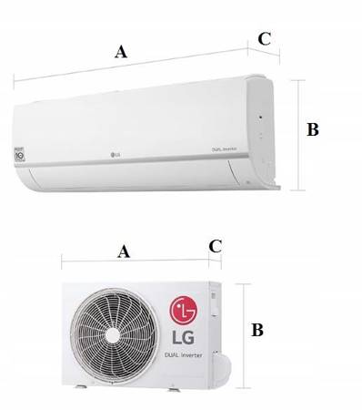 Klimatyzator LG STANDARD PLUS 2,5kW PC09SQ