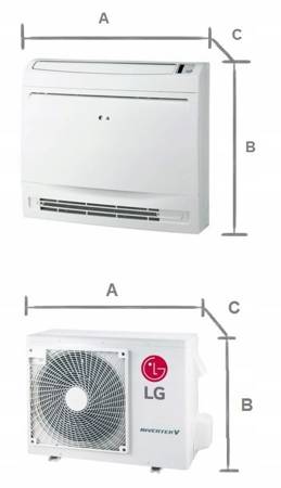 Klimatyzator konsola LG SI 3,5 kW R32