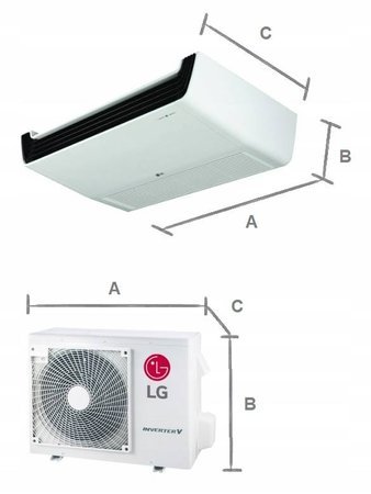 Klimatyzator podstropowy LG CI 5,0 kW R32