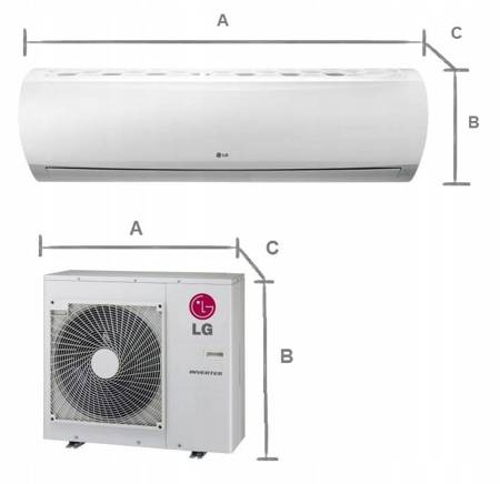 Klimatyzator ścienny LG Compact Inverter 9,5 kW