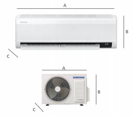 Klimatyzator ścienny SAMSUNG Comfort 2,5kW