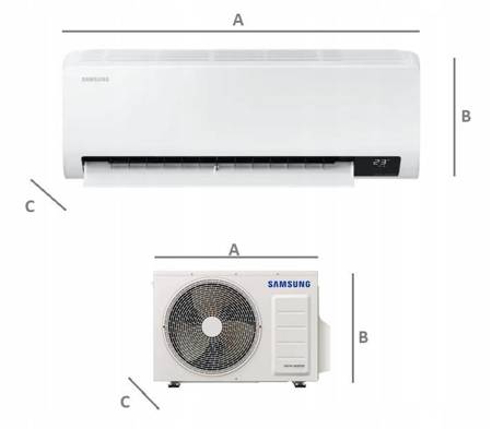 Klimatyzator ścienny SAMSUNG LUZON 2,5kW